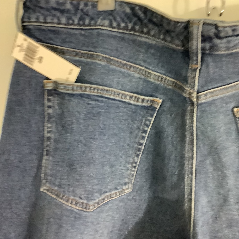 NWT LAUREN RALPH LAUREN WOMAN PLUS 22W DENIM SHORTS RAW HEM RETAIL 99.99 - Picture 5 of 11